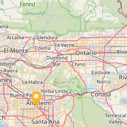 Staybridge Suites Anaheim At The Park on the map